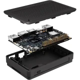 Корпус для одноплатного компьютера Khadas DIY Case2 for VIMs SBC Plastic Version Black (KCS-B-002)