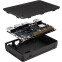 Корпус для одноплатного компьютера Khadas DIY Case2 for VIMs SBC Plastic Version Black (KCS-B-002) - фото 4
