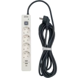 Сетевой фильтр Powercom SP-01 3 м (USB2A1CW)