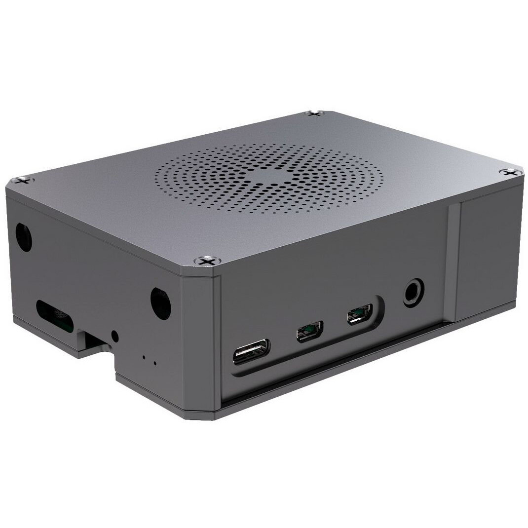 Корпус для одноплатного компьютера Radxa Metal Case for ROCK 5A