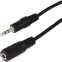 Кабель 3.5 Jack (M) - 3.5 Jack (F), 1.5м, Bion BXP-CCA-458-015M
