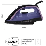 Утюг Polaris PIR2668AK Black/Violet (PIR 2668AK)