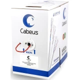 Бухта Cabeus UTP-4P-Cat.5e-SOLID-RD-305, 305м