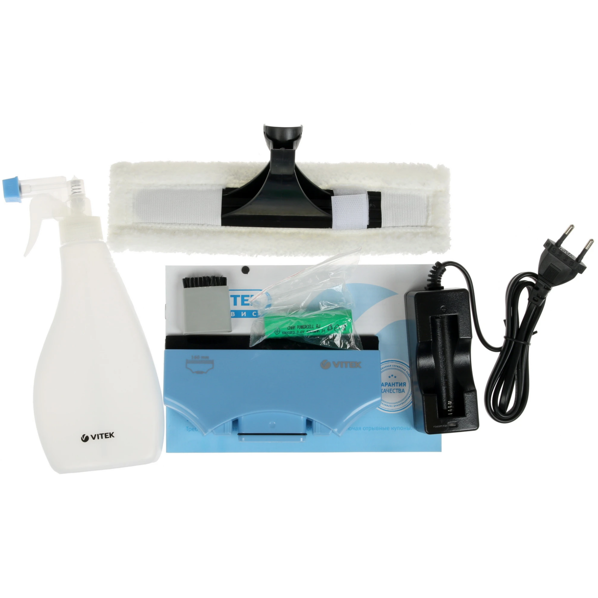 Пылесос VITEK VT-1811 B + мойка для окон - фото 2
