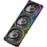 Вентилятор для корпуса PCcooler F3 X120R ARGB Black (F3 X120R ARGB BK)