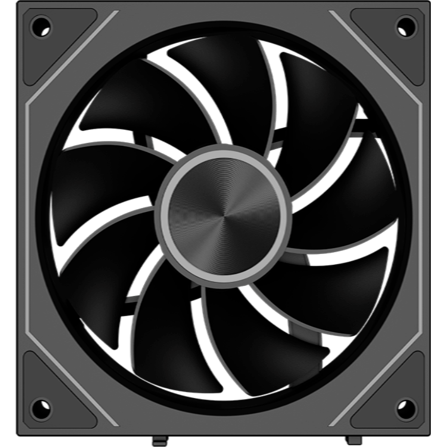 Вентилятор для корпуса PCcooler F3 X120R ARGB Black - F3 X120R ARGB BK - фото 4