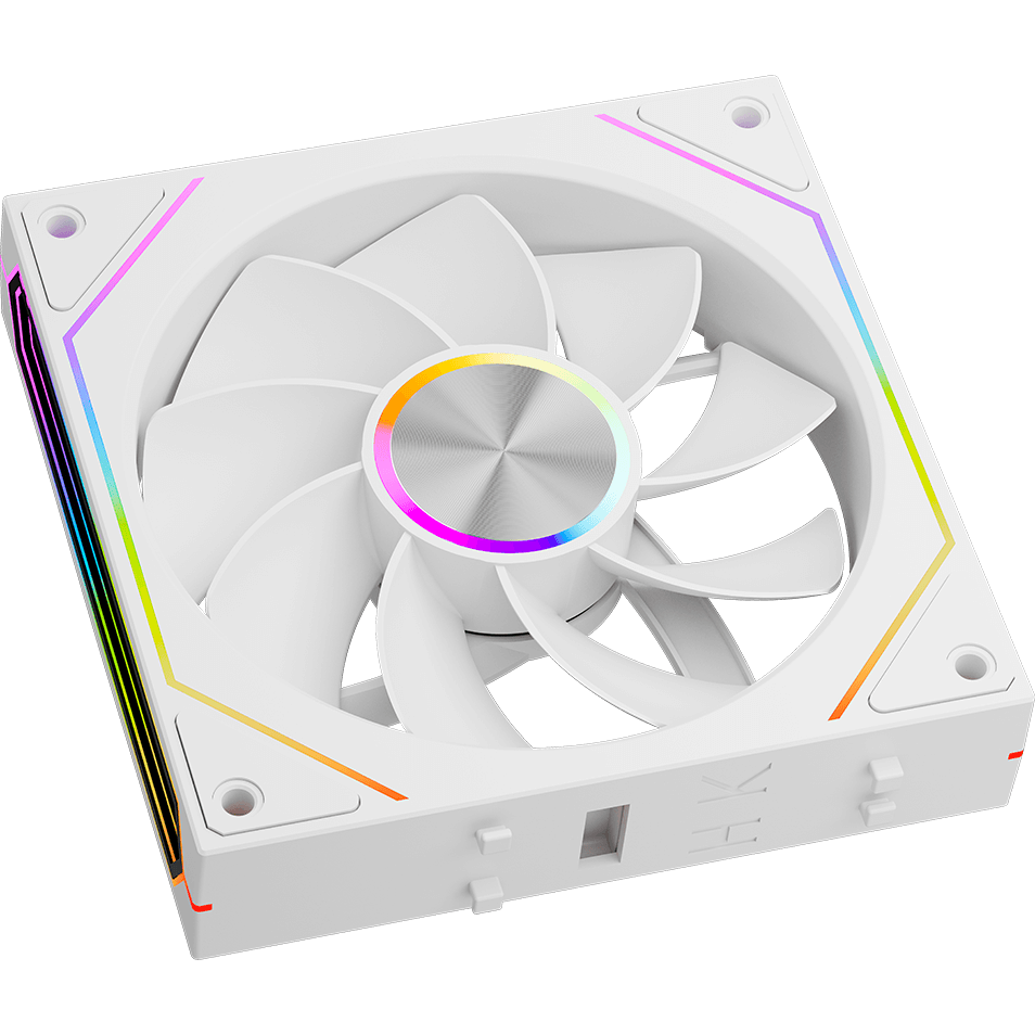 Вентилятор для корпуса PCcooler F3 X120R ARGB White - F3 X120R ARGB WH - фото 2