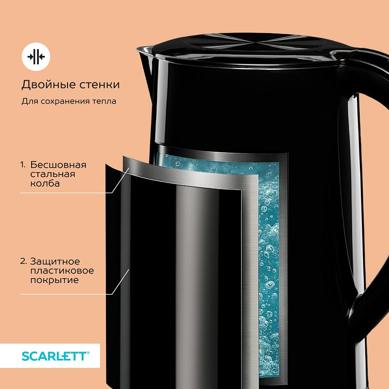 Чайник Scarlett SC-EK21S66 - фото 4