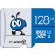 Карта памяти 128Gb MicroSD SmartBuy + SD адаптер (SB128GMSDU1BLUE01)