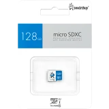 Карта памяти 128Gb MicroSD SmartBuy (SB128GMSDU1BLUE00)