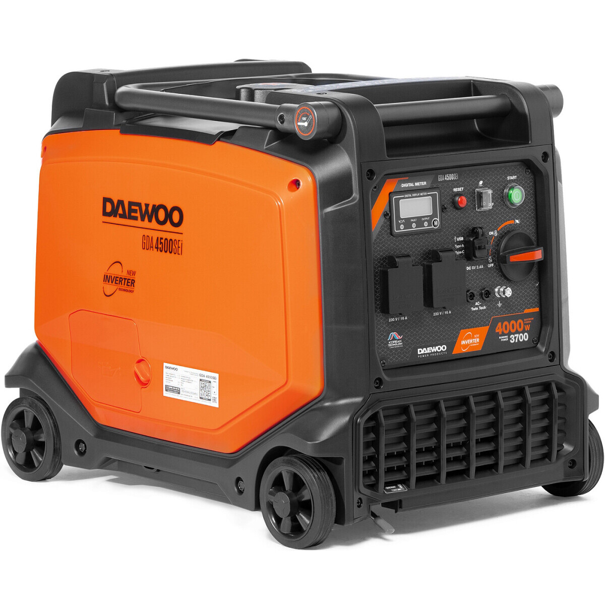 Генератор Daewoo GDA 4500SEI - фото 5