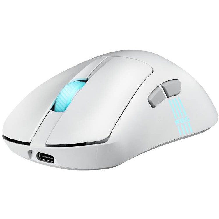 Мышь ASUS ROG Keris II Origin Moonlight White - 90MP04A0-BMUA10 - фото 2