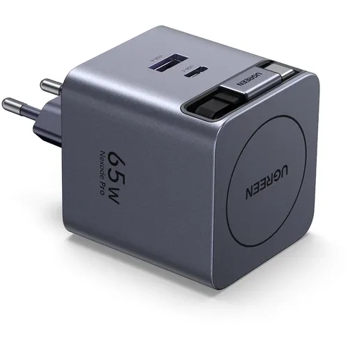 Сетевое зарядное устройство UGREEN Nexode Pro 65W GaN Space Grey (X615) - 65825 - фото 3