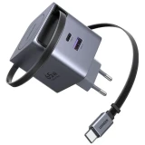 Сетевое зарядное устройство UGREEN Nexode Pro 65W GaN Space Grey (X615) (65825)