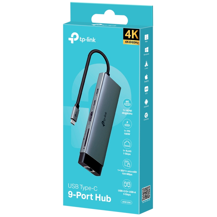 USB-концентратор TP-Link UH9120C - фото 5