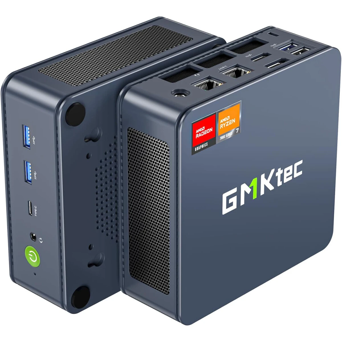 Мини ПК GMKtec NucBox K6 Dark Blue (7840HS/32GB+1TB) - K6/7840HS/32GB+1TB - фото 2