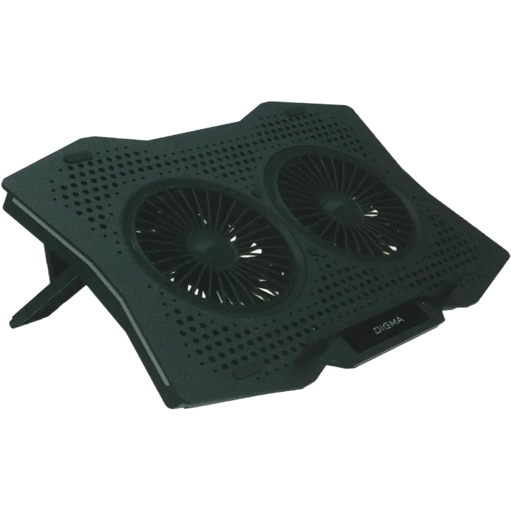 Охлаждающая подставка для ноутбука Digma D-NCP180-2X110