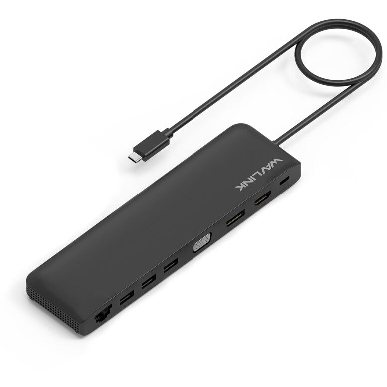 Док-станция WAVLINK USB-C Triple Display 12-in-1 Docking Station - WL-UMD04