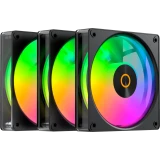Вентилятор для корпуса Ocypus Gamma F12 Elite BK ARGB (3 шт.) (Gamma-F12-BK3AM00E-GL)