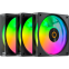 Вентилятор для корпуса Ocypus Gamma F12 Elite BK ARGB REVERSE BLADE (3 шт.) - Gamma-F12-BK3AM01E-GL