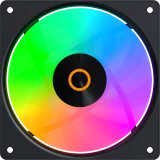 Вентилятор для корпуса Ocypus Gamma F12 Elite BK ARGB REVERSE BLADE (3 шт.) (Gamma-F12-BK3AM01E-GL)