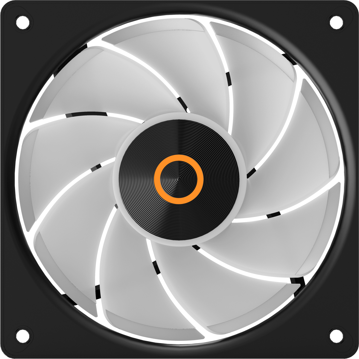 Вентилятор для корпуса Ocypus Gamma F12 Elite BK ARGB REVERSE BLADE (3 шт.) - Gamma-F12-BK3AM01E-GL - фото 6