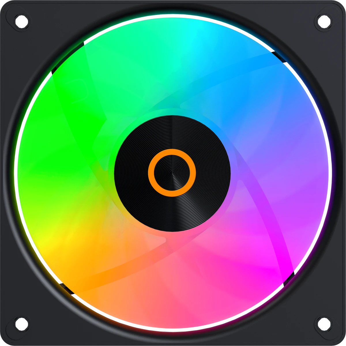 Вентилятор для корпуса Ocypus Gamma F12 Elite BK ARGB REVERSE BLADE - Gamma-F12-BK1AM01E-GL - фото 2