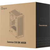 Корпус Ocypus Gamma C50 BK ARGB (Gamma-C50-BKG400XX-GL)