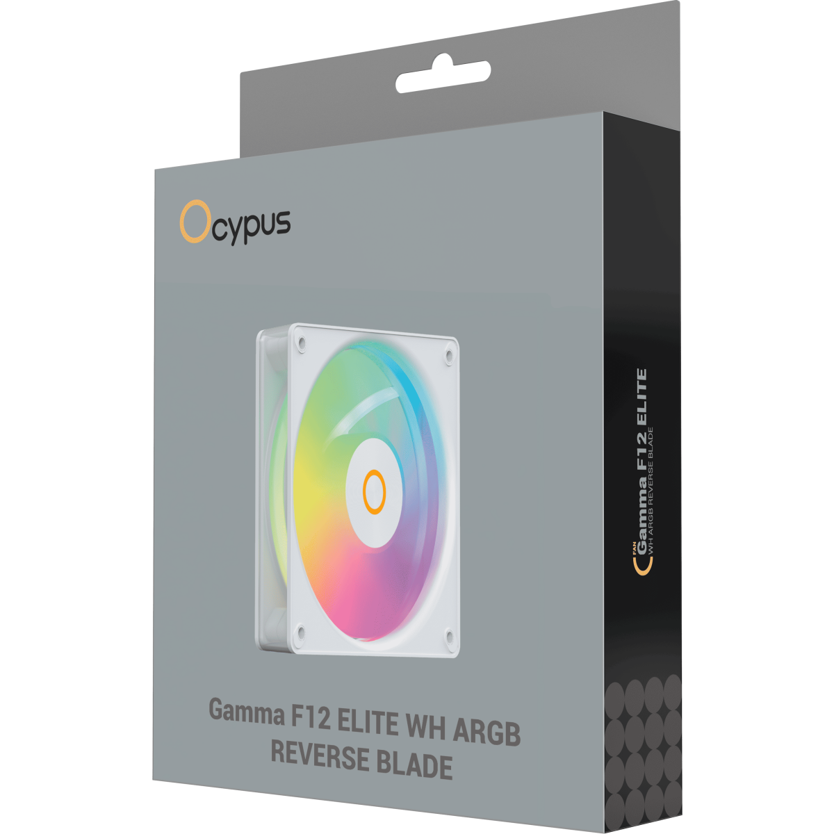 Вентилятор для корпуса Ocypus Gamma F12 Elite WH ARGB REVERSE BLADE - Gamma-F12-WH1AM01E-GL - фото 10