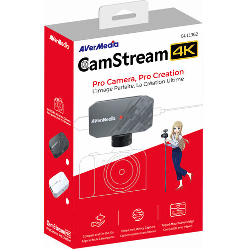 Устройство видеозахвата AVerMedia CamStream 4K Black - BU113G2 - фото 7