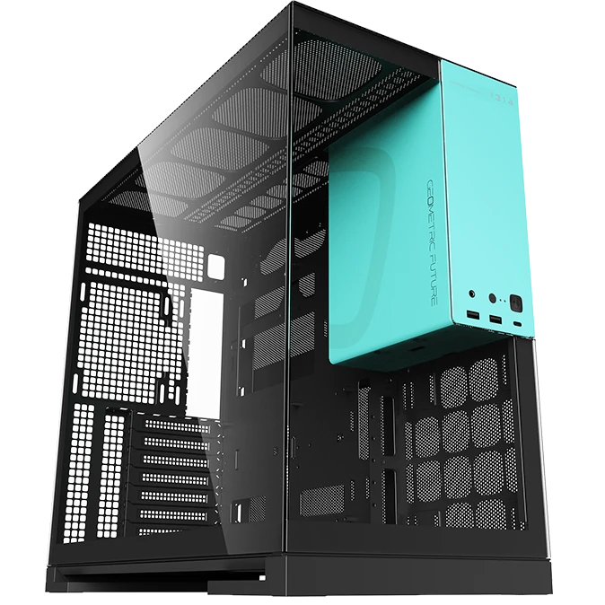 Корпус Geometric Future Model 5 Black/Blue - 1AM5WKPB00100