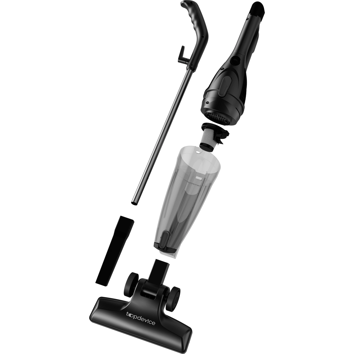 Пылесос TopDevice CVC100 Black - TDCVC100_BK - фото 4
