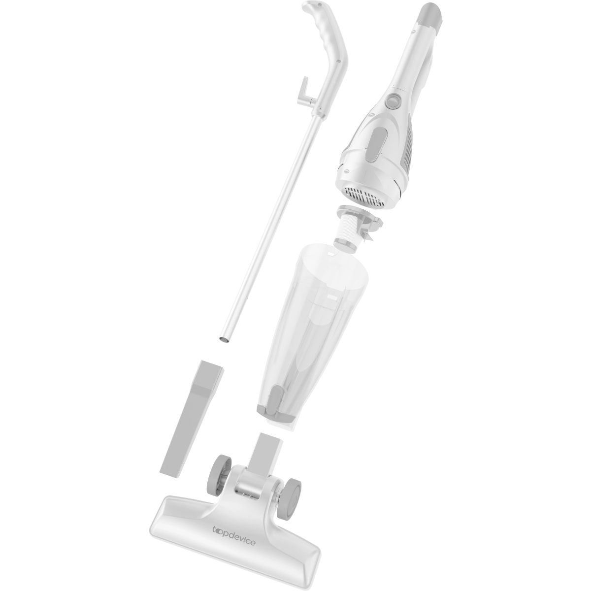 Пылесос TopDevice CVC100 White - TDCVC100_WH - фото 4