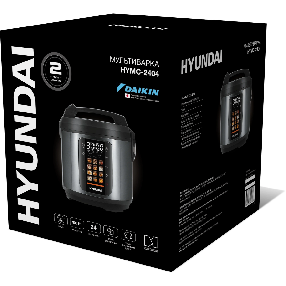 Мультиварка Hyundai HYMC-2404 - фото 2