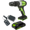 Дрель-шуруповёрт Greenworks 3704107CUA