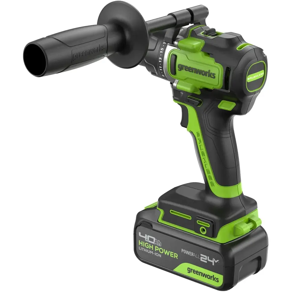 Дрель-шуруповёрт Greenworks 3707507CUB - фото 3