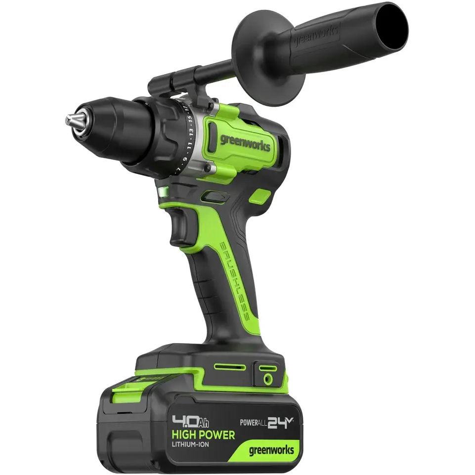 Дрель-шуруповёрт Greenworks 3707507CUD - фото 6