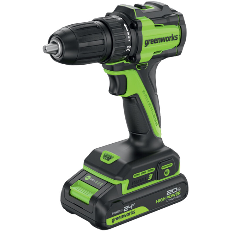 Дрель-шуруповёрт Greenworks DD345 (3708307CUA)
