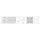 ИБП Бастион SKAT-UPS 3000-RACK-ON-6X9-E P3 (8773)