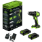 Дрель-шуруповёрт Greenworks 3708307CUC