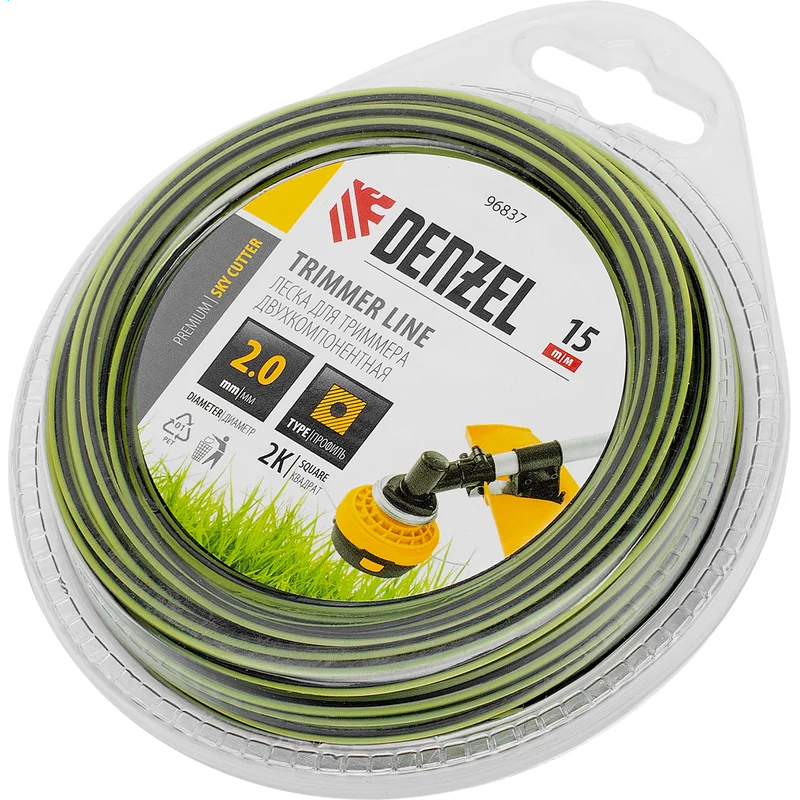 Леска для триммера Denzel 96837 - фото 3