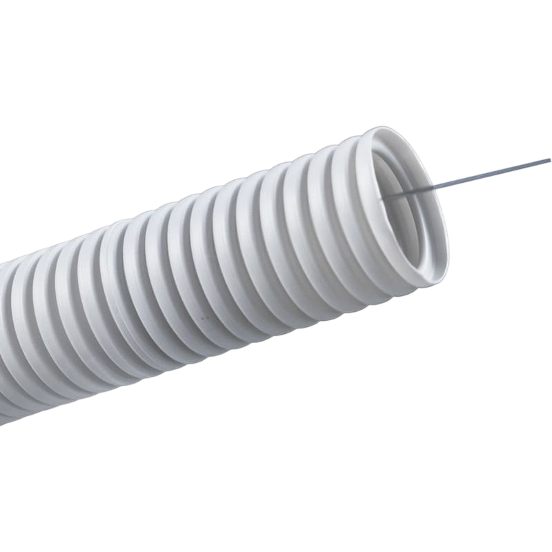 Труба для прокладки кабеля Cabeus FCPL-40-PVC-020-1-GY, 20м - фото 4