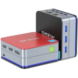 Неттоп GMKtec NucBox G2 Plus Black/Red (N150/12+256GB) (G2PLUS/N150/12+256GB)