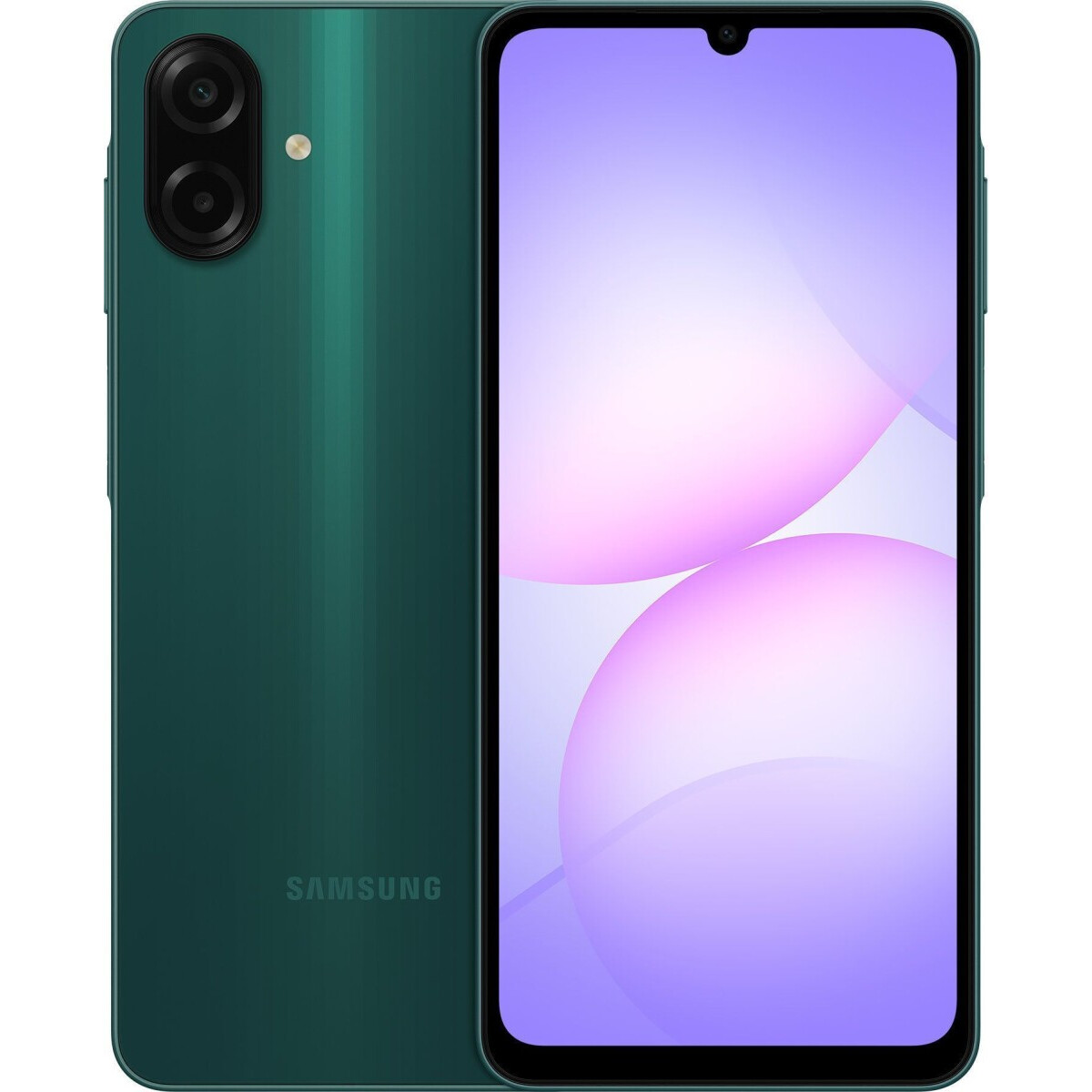 Смартфон Samsung Galaxy A07 4G 4/128Gb Dark Green (SM-A075F/DS) - SM-A075FZGG(MEA,CAU)
