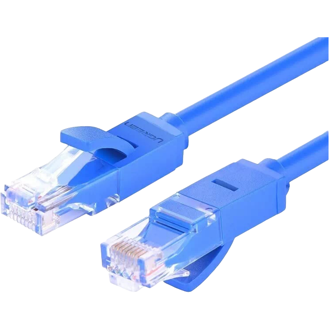 Патч-корд UGREEN NW102 Blue, 1м - 11201