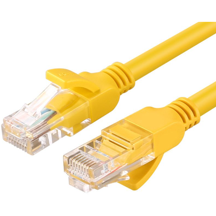 Патч-корд UGREEN NW103 Yellow, 1м