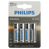 Батарейка Philips LR6A4B/51 (AA, 4 шт.) (Б0062745)