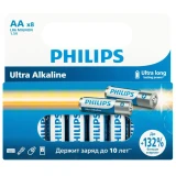 Батарейка Philips LR6E8W/51 (AA, 8 шт.) (Б0064633)