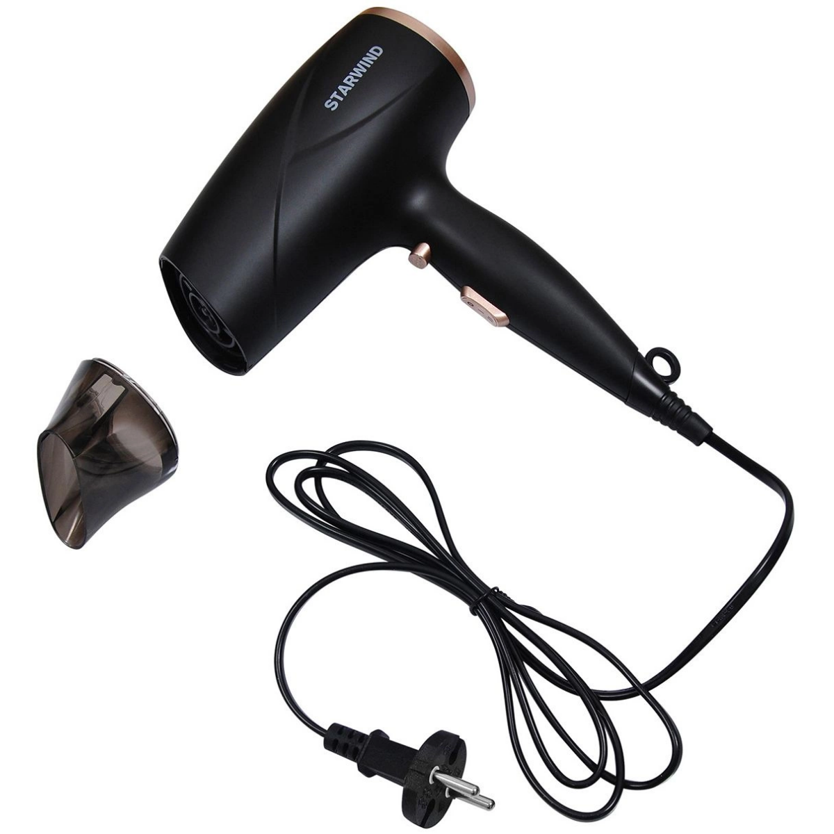 Фен Starwind SHD6055 Black - фото 7
