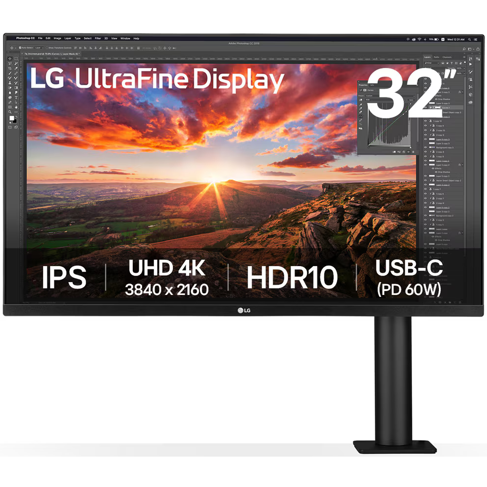 Монитор LG 32" 32UN880K-B